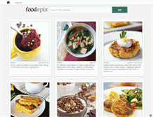 Tablet Screenshot of foodepix.com